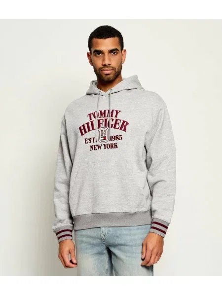 Tommy Hilfiger Hanorac Varsity Embro | Relaxed fit gri