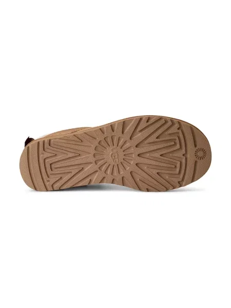 Замшевые сапоги Ugg с бантом