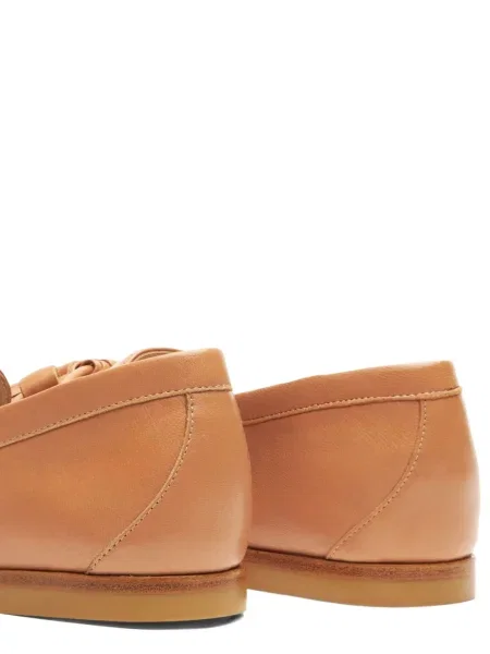 Pantofi loafer Stuart Weitzman din piele maro