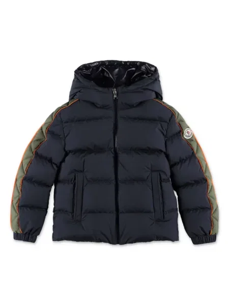 Kurtka dziecięca Moncler Enfant niebieska