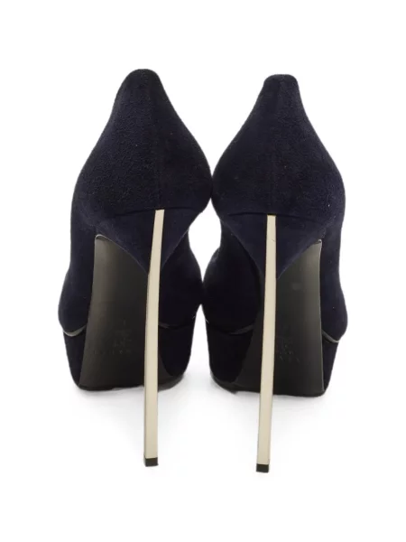 Pantofi cu toc Casadei cu platformă albastru