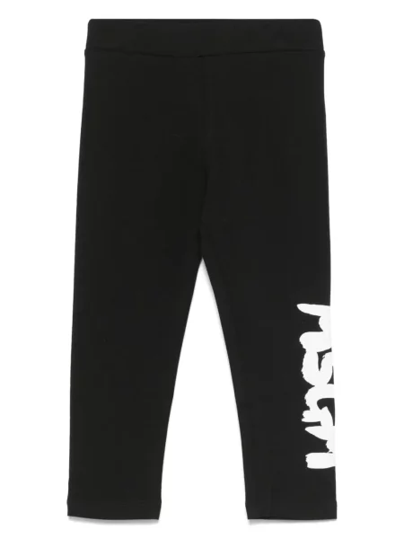 Legginsy dziecięce Msgm czarne