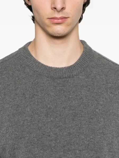 Пуловер Stone Island с кръгло деколте камъни сиво