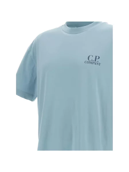 Μπλούζα C.p. Company με αυτόγραφο μπλε