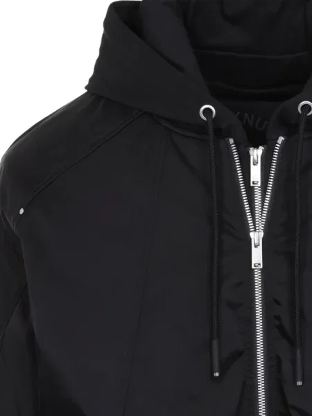 Geacă bomber Moose Knuckles din satin negru