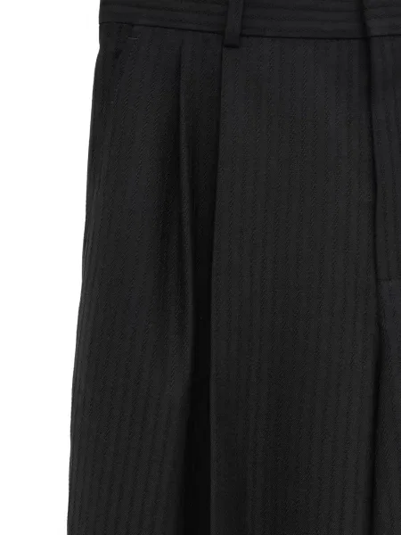Pantaloni Chloé plisate negru
