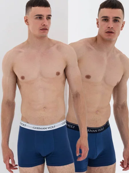 Трусы боксеры 2 штуки сині