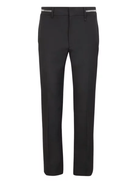 Pantaloni Givenchy cu autograf negru