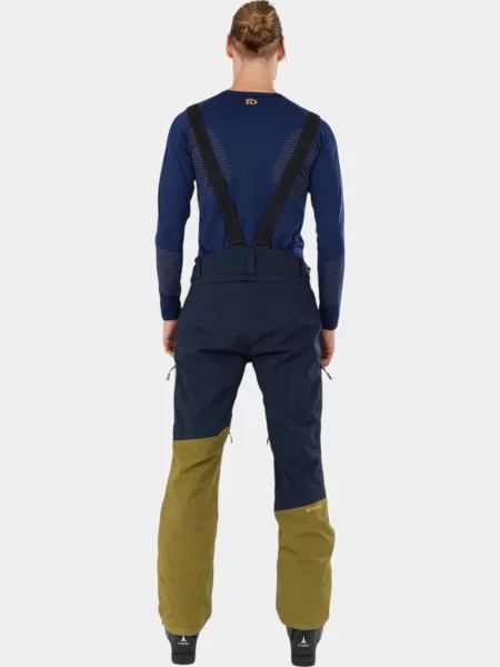 Spodnie Narciarskie Fundango Teak Colourblock niebieskie