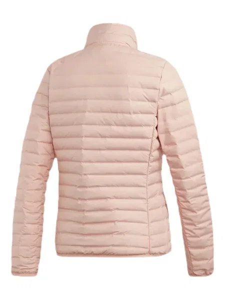 Велурен боди Adidas с принт на цветя розово