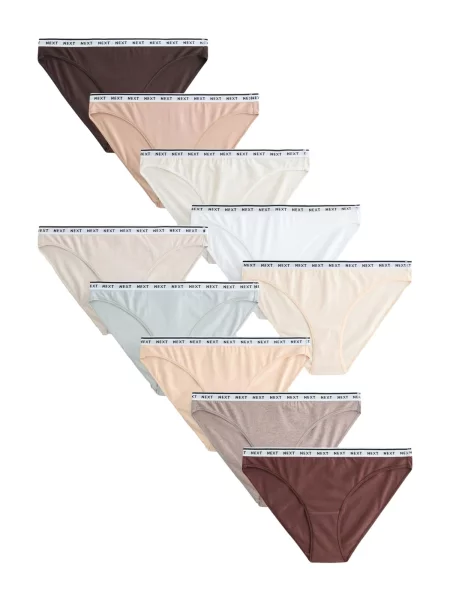 Next Slip crem / pielii / albastru deschis / ciocolatiu / maro închis / maro amestecat / gri taupe / portocaliu deschis amestacat alb