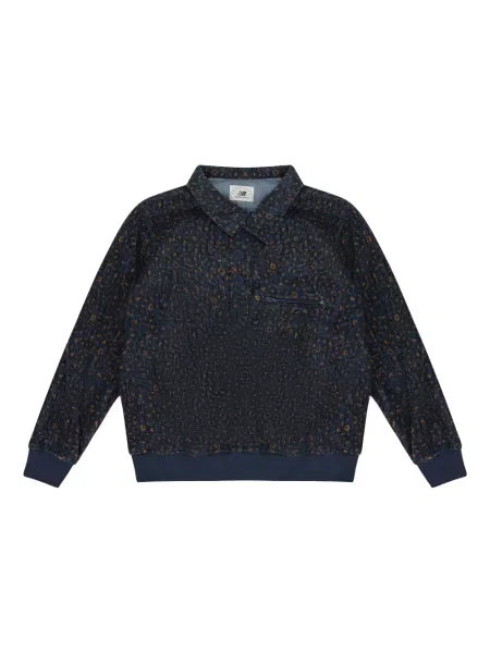 Pulover Aimé Leon Dore cu imprimeu geometric negru