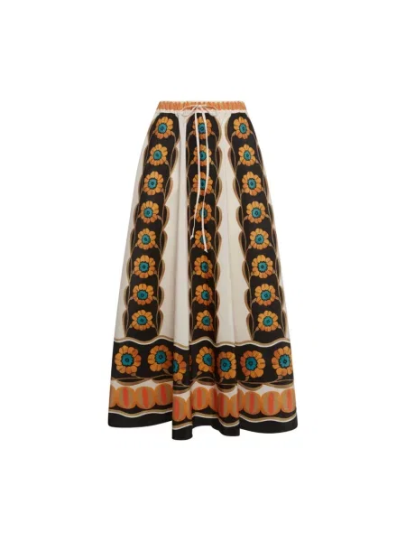 Wielobarwność spódnica La Doublej wiązana