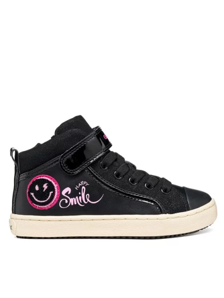 Geox Sneakersy J Kalispera Girl S čierna