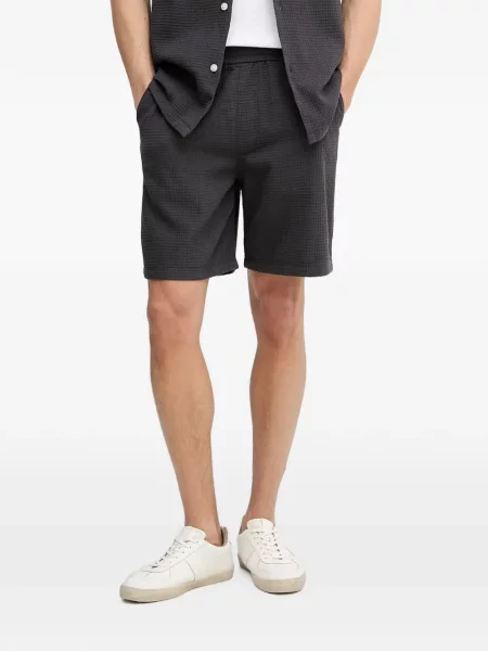 Pantaloni scurți Marc O'polo tricotate cu cordon gri