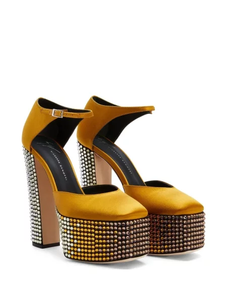 Körömcipő Giuseppe Zanotti sárga