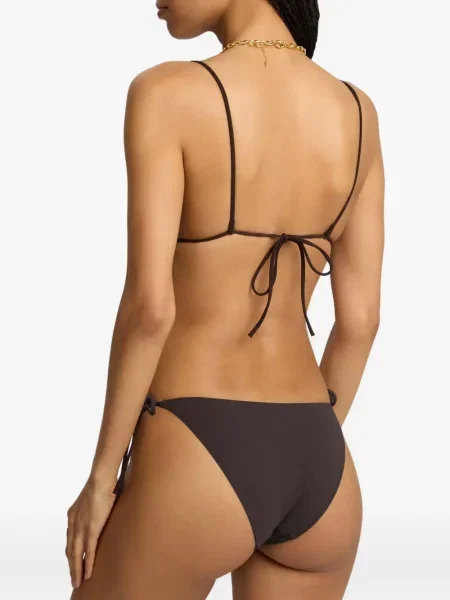Bikini Lido cu legături maro