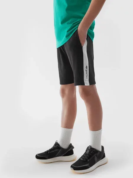 Pantaloni scurți copii 4f negru