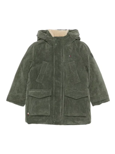 Kurtka dziecięca Tommy Hilfiger zielona