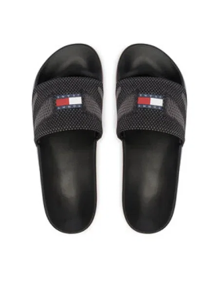 Papucs Tommy Jeans fekete