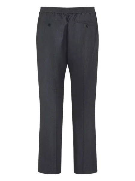 Talie pantaloni Ami Paris de lână gri