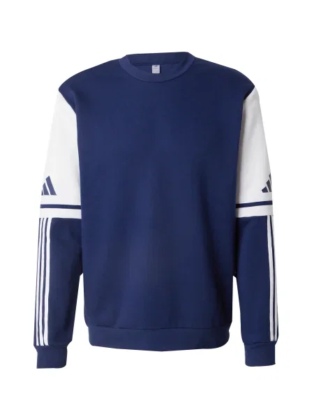 ADIDAS PERFORMANCE Hanorac sport bleumarin / alb murdar albastru