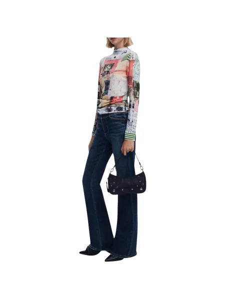 Crossbody torbica Desigual crna