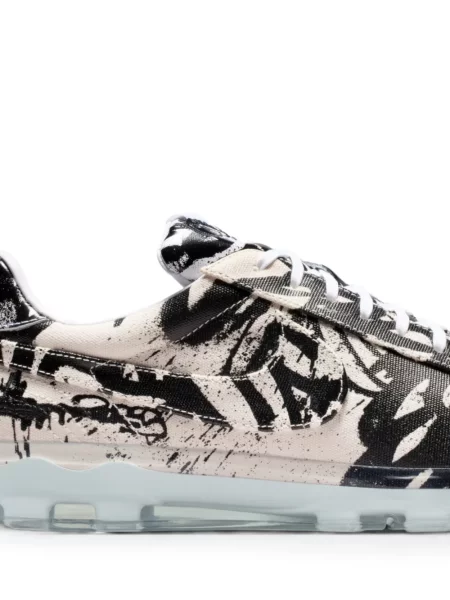 Sneakerși Nike Air Max cu imprimeu animal print negru