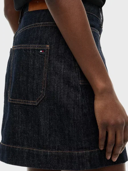 Джинсовая юбка Tommy Hilfiger синяя