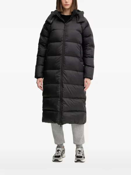 Palton The North Face cu glugă negru