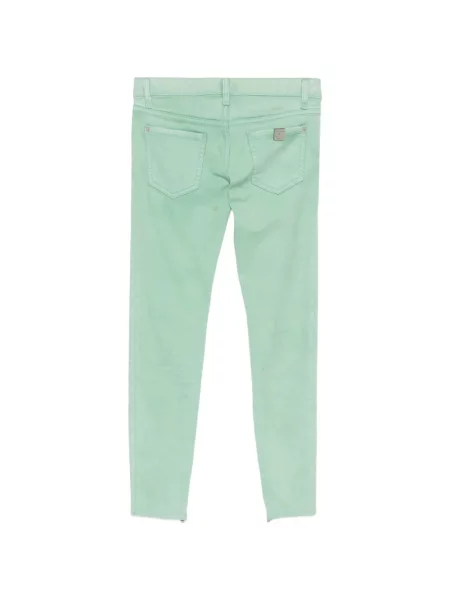 Mršav skinny fit traperice Dsquared2 s autogramom zelena