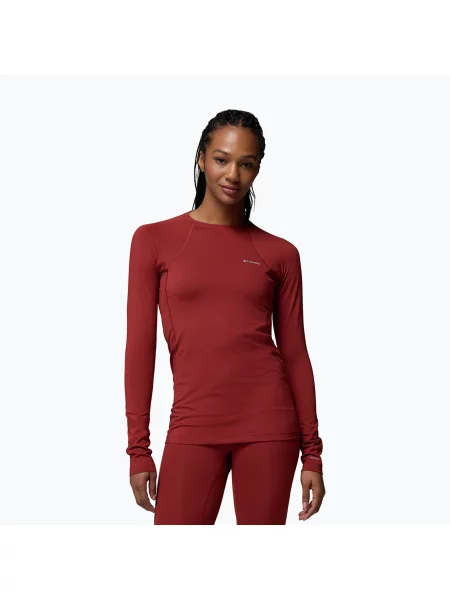 Bluză termoactivă pentru femei Columbia Midweight Stretch red oxide roșu