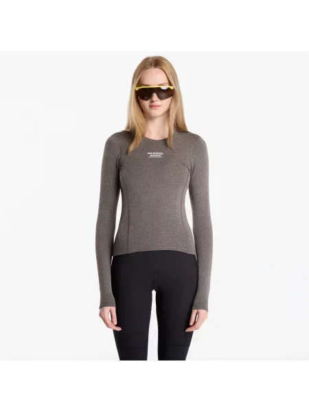 Tricou Pas Normal Studios Thermal Long Sleeve Baselayer Dark Coffee M