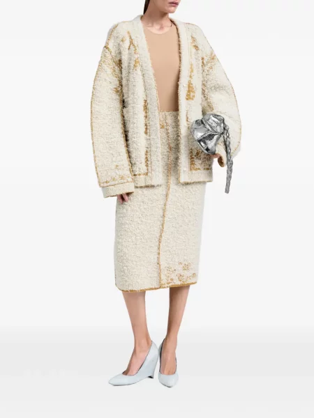Lung cardigan Maison Margiela tricotate