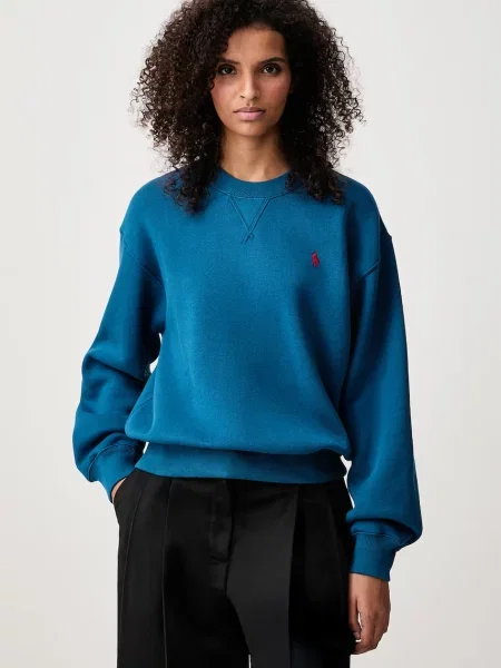 Polo Ralph Lauren hanorac pentru femei cu albastru