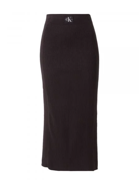 CALVIN KLEIN JEANS Fustă negru