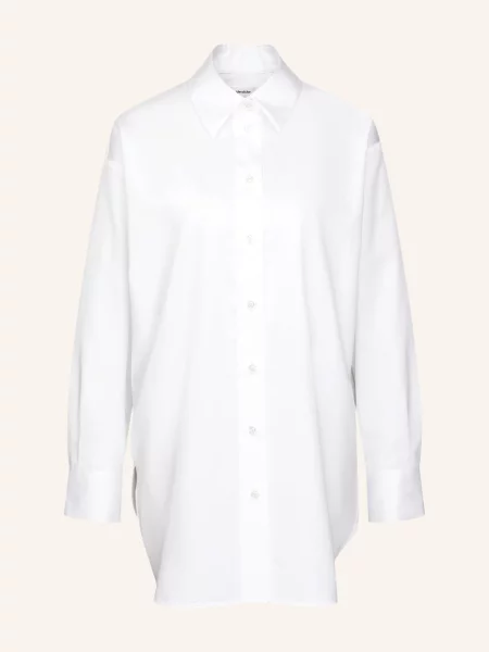 Seidensticker Bluzka Oversize weiss biała
