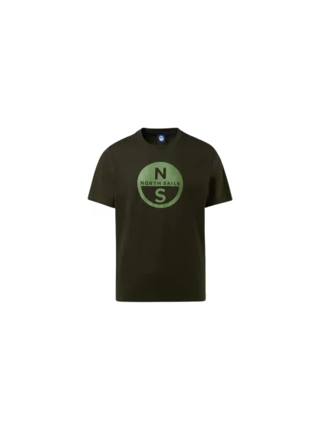 Koszulka North Sails z logo zielona