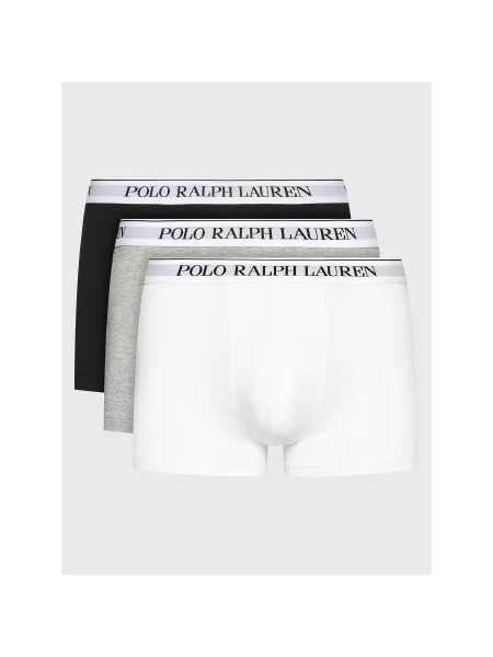 Polo Ralph Lauren Boxer trumpikės šviesiai pilka / margai pilka / juoda / natūrali balta