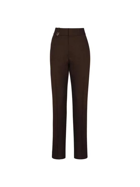 Spodnie Jacquemus brązowe