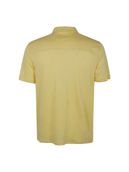 Koszulka polo Majestic Filatures klasyczna żółta