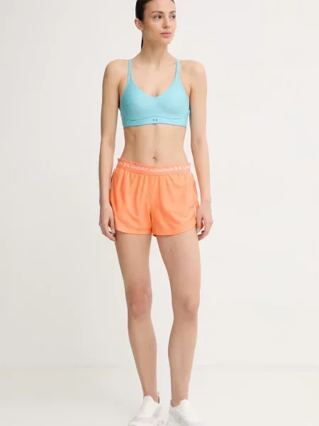 Under Armour športne kratke hlače Tech Play oranžna