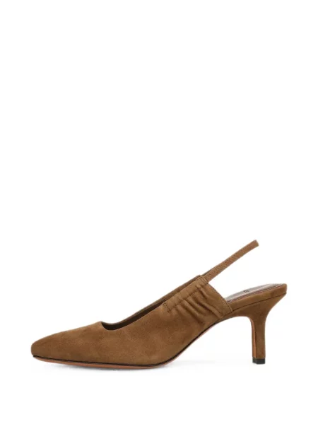 Pantofi cu toc Vince slingback maro