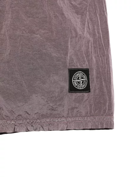 Παντελόνι κολύμβησης Stone Island πέτρες μωβ