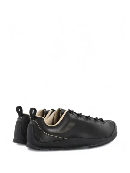 Sneakerși Keen Footwear cu șireturi din piele negru