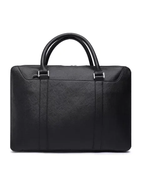 Torba Guess skórzana czarna