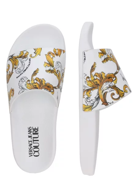 Versace Jeans Couture Šľapky biela