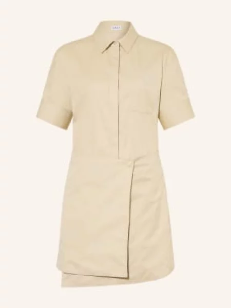 Loewe Sukienka Koszulowa beige beżowa