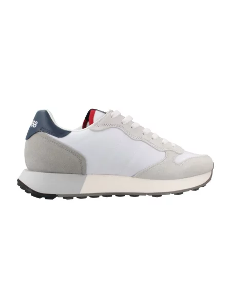 Pantofi Sun68 alb