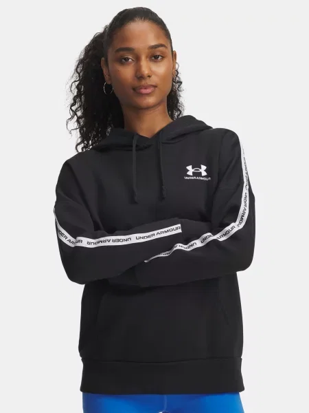 Hanorac din fleece Under Armour din fleece negru